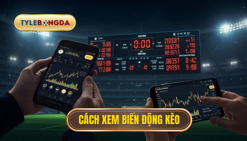 Cách xem biến động kèo
