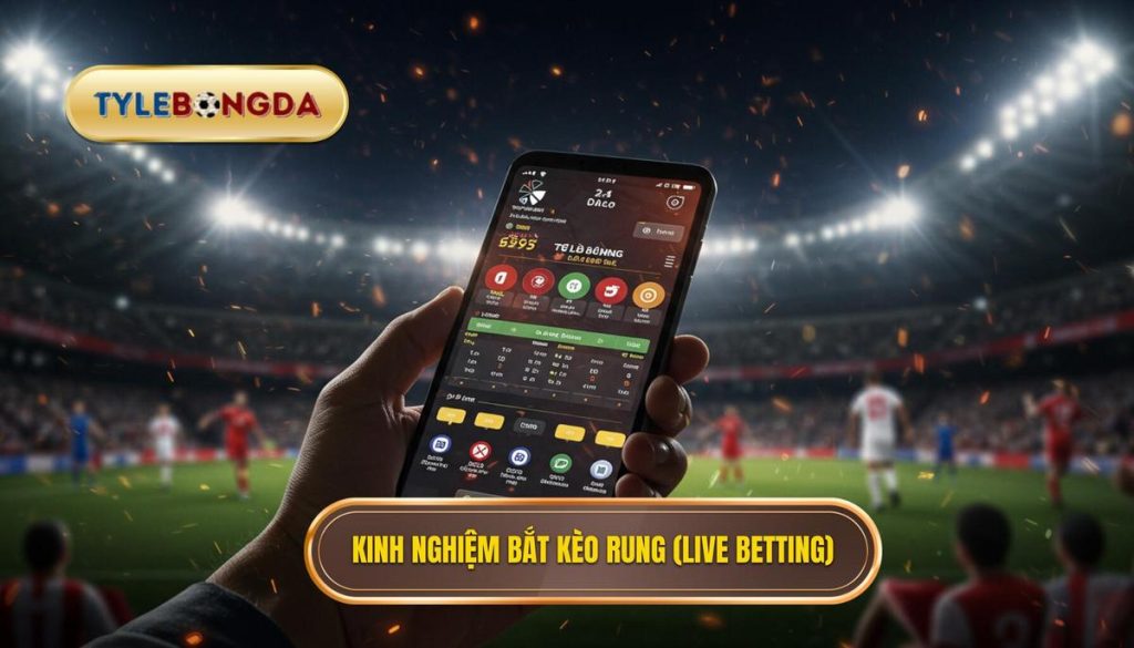 Kinh nghiệm bắt kèo rung (live betting)