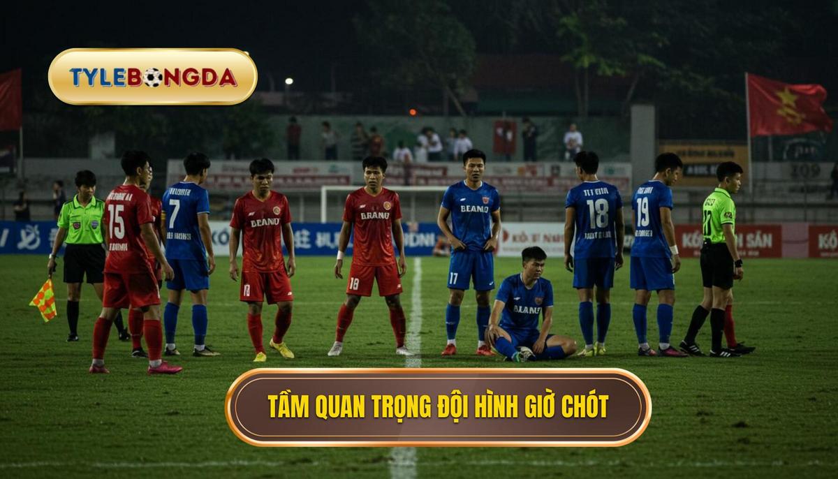 Phân Tích Tầm Quan Trọng Của Đội Hình Ra Sân Giờ Chót