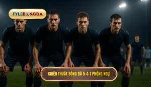 Chiến thuật bóng đá 5-4-1 phòng ngự