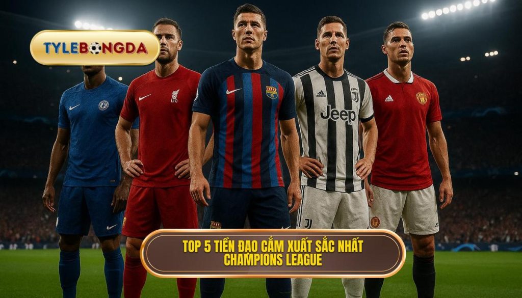 Top 5 tiền đạo cắm xuất sắc nhất Champions League