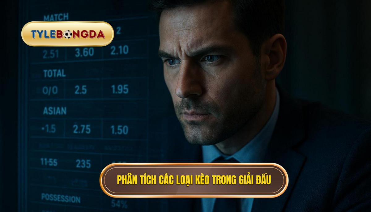 Phân tích các loại kèo phổ biến trong giải đấu