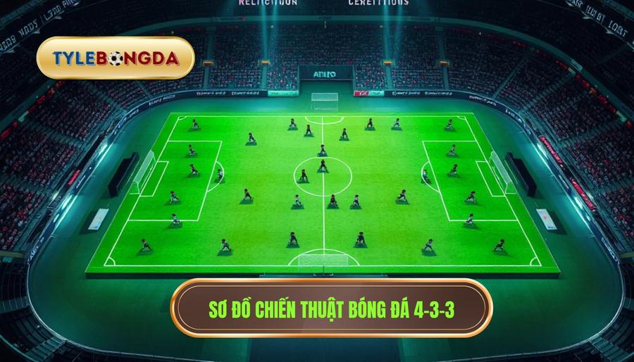 Cấu trúc cơ bản của sơ đồ chiến thuật bóng đá 4-3-3
