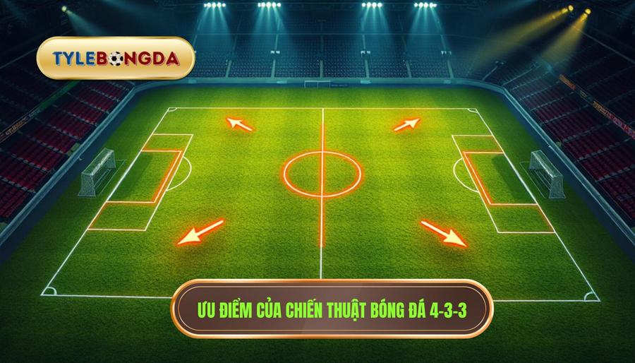 Tại sao chiến thuật bóng đá 4-3-3 hiệu quả lại được ưa chuộng?