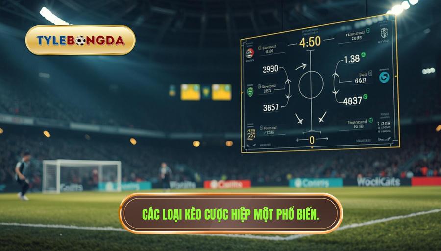 Phân tích các loại kèo phổ biến trong cược hiệp một